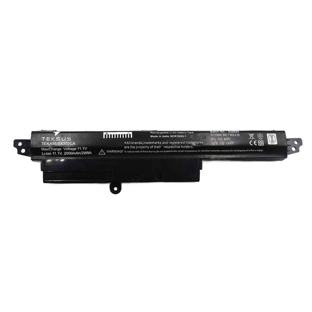 Teksus Laptop Battery Compatible For Asus X200CA 3C view 2